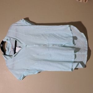 Large Lucky's teal button up NWT